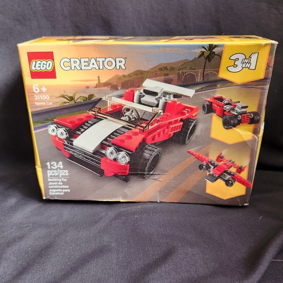 LEGO Creator 3 in 1 Sports Car - Retired Product - Picture 1 of 5